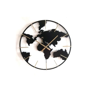 Metal Art <b>Wall</b> <b>Clock</b> <b>Modern</b> Home & Office Bedroom <b>Wall</b> Decorative <b>Clock</b> - Product Image 4