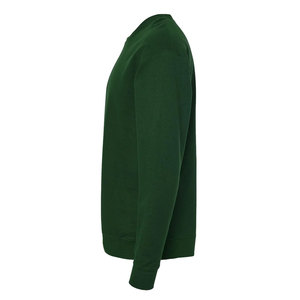 Sweat-shirt uni unisexe vert en gros 65% coton 35% polyester imprimé votre logo - Product Image 2