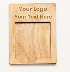 Bloc de notas de madera artesanías de buena calidad cuadrado con logotipo personalizado artesanías aceptadas precio barato - Product Image 1