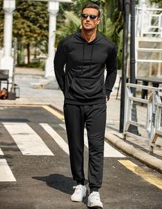 Survêtements d'hiver pour hommes fabriqués en usine, taille plus personnalisable, avec fonction de séchage rapide, prix basé sur la création de logo - Product Image 2