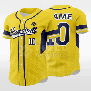 Camiseta de Béisbol de Talla Grande, Transpirable, Personalizada, de Calidad Profesional, a Bajo Precio, 100% Poliéster, Venta Directa de Fábrica, Servicio OEM - Product Image 3