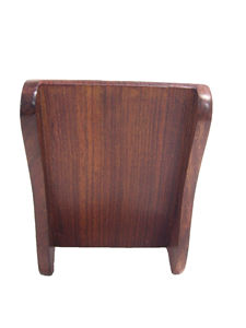 ที่วางโทรศัพท์ทำจากไม้ขนาดเล็กพร้อมโลโก้แบบพกพาแท่นวางบนโต๊ะทำจากไม้มะม่วงหรือไม้ชีแฮม - Product Image 3