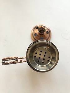 Brûleur d'encens en métal creux en laiton antique boîte de brûleur d'encens en métal arabe islamique pour musulman par Mehak Impex - Product Image 2