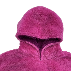 Sudadera con capucha con logotipo de espuma 3D recortada para hombre personalizada del fabricante, Sudadera con capucha térmica de tela suave con dobladillo en bruto de algodón y forro polar sin cuerdas - Product Image 5