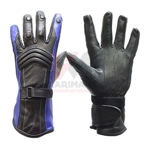 Gants de moto haut de gamme avec armure en fibre de carbone, légers, respirants, antidérapants, équipement de conduite pour les longs trajets - Product Image 1