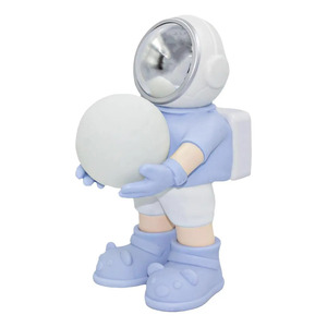 Bluetooth Speaker FM Radio Astronaut Moon Rechargeable <b>LED</b> Light - Assorted Colors - Product Image 3