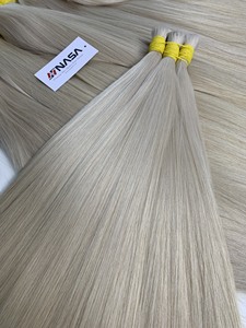 Extensiones de Cabello Liso Premium NASA con Punta de Queratina 100g al por Mayor, Cabello Humano Virgen Vietnamita Súper Doble Trama, Todos los Colores, 60cm - Product Image 6