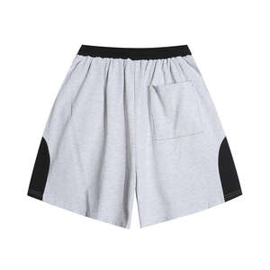 ชุดเซ็ทแทรคสูทสองสีแบบสองชิ้นสำหรับผู้ชาย เสื้อยืดแขนสั้นและกางเกงขาสั้น ไซส์พลัส ลายพิมพ์สำหรับฤดูร้อน - Product Image 3