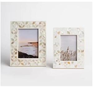 Marco de incrustaciones de hueso de alta calidad, cuadro hecho a mano, decoración navideña de madera, marco de fotos, marco de fotos de lujo, decoración del hogar para juego de regalo - Product Image 4