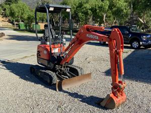 Mini-pelle U17-4 Kubota Petite machine à creuser sur chenilles compacte Matériel de construction à haut rendement à vendre - Product Image 3