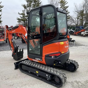 Mini-excavatrice Kubota U27-4 à oscillation zéro, machine de terrassement robuste pour les chantiers de construction, disponible au prix de gros - Product Image 5
