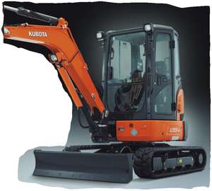 Mini Excavatrices Kubota KX033-4G w Cab, 2 Godets & Thumb d'occasion à vendre - Product Image 5
