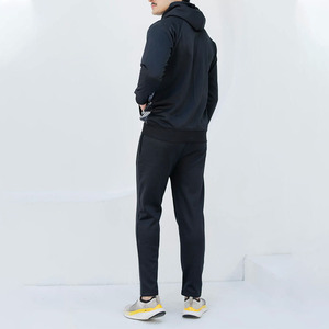 Trendy <b>Men</b> Tracksuit Set Athletic <b>Hoodie</b> and Pants Sportswear Fit for Gym and <b>Running</b> <b>Men</b> Tracksuit 2 Piece Set - Product Image 4