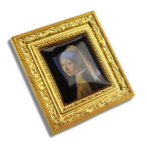 Custom Religion <b>Badge</b> Portrait Photo Metal Lapel Pin - Product Image 1