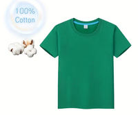 Lot de 12 T-shirts à manches courtes en jersey 100 % coton pour filles – Couleurs personnalisables, motif à carreaux couleur bonbon, doux, respirant, col décontracté
