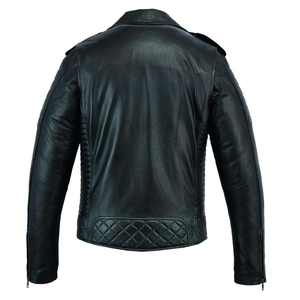 Veste en cuir pour homme, nouvelle mode, best-seller, manches longues, coupe-vent, prix de gros - Product Image 3
