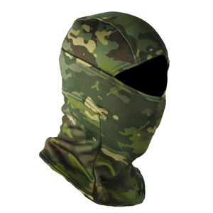 Chapeau d'hiver en polaire intégral, camouflage tactique, cagoule, équipement de tête, chapeau de sport, garde au chaud, chasse, vélo, cyclisme - Product Image 1