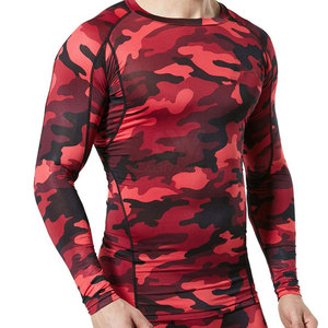 Meilleures ventes Chemise d'entraînement respirante à manches longues en spandex/polyester pour homme par CABRA WEAR - Product Image 3