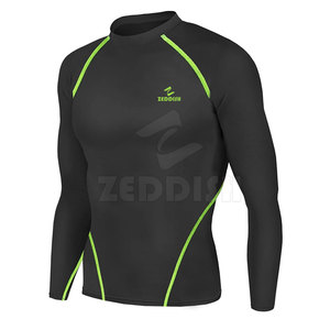 2025 Lightweight Men's <b>Compression</b> <b>Shirts</b> High Quality and Economically Priced Knitted Fabric - Product Image 1