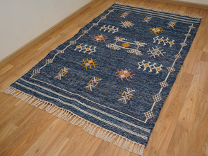 Vente en gros Modern Wonderworks Kilim Tapis de couloir tissés à la main en peluche géométrique Prix d'usine pour fabricant renommé Apporter de la culture - Product Image 2