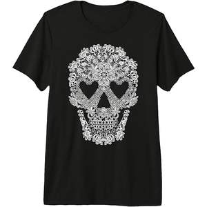 customize High Quality Mens Cotton <b>Tshirts</b> Custom logo Rhinestone <b>Skull</b> Print Rhinestone Stylish t Shirts Men By RSW - Product Image 1