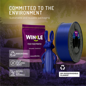 Filamento para Impresora 3D WINKLE PETG 1.75mm 1kg, Alta Resistencia a Impactos, Fácil de Imprimir, Fabricación Europea, Tolerancia de 0.05mm, 220-240 - Product Image 5