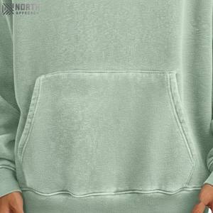 Streetwear personnalisé brodé soleil délavé lourd 100% coton épais surdimensionné en détresse Vintage hommes lavage à l'acide sweats à capuche pour homme - Product Image 6