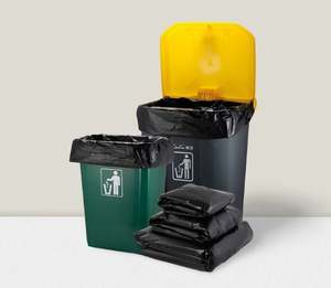 Gran bolsa de basura grande engrosada grande negro hotel propiedad grandes bolsas de plástico desechables grandes - Product Image 4