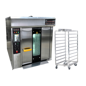 เตาอบขนมปังอุตสาหกรรม6ถาด2024 20KW/H เครื่องปิ้งขนมปังเตาอบแบบหมุน - Product Image 1