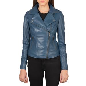 Wholesale Rate Women Sheep Skin Leather Quilted Jacket Breathable Heavyweight Premium Quality Full Sleeves Winter - Product Image 1