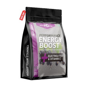 Poudre saine de haute qualité Black Current Saveur Energy Boost Boisson en poudre 500 gm Supplément de soins de santé pour Energy Boost - Product Image 1