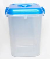 Contenedor Cuadrado de PP para Alimentos, Hermético, a Prueba de Fugas, Libre de BPA, Apilable, Moderno, Portátil, con Cierre, de 200mL-2000mL, para Uso en la Cocina