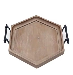 Plateaux de service en bois de luxe de qualité alimentaire, idéaux pour les restaurants et les cadeaux, plateaux de service écologiques et durables - Product Image 1