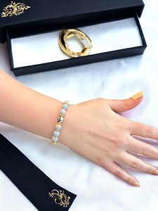 DAFNI BIG PAZAR Elastic Beaded Stone Crystal <b>Bracelet</b> Different Designs Unisex Gift Istanbul Model Number 44 - Product Image 5