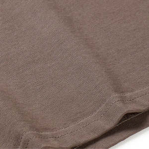 Camiseta 220 GSM 'Vulcan' tela pesada pigmento Vintage teñido grueso 1*1 cuello acanalado algodón orgánico peinado - Product Image 3