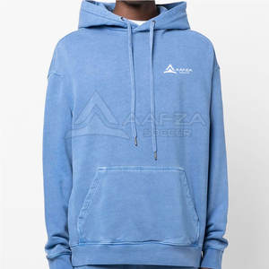 Sudadera con Capucha para Hombre, Estilo Casual, Lavado Ácido, 100% Algodón, Diseño Sólido, Temporada de Invierno, Precio de Fábrica, OEM Disponible - Product Image 3