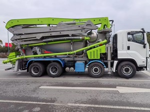 Isuzu Giga ปั๊มผสมคอนกรีตมือสอง8x4เครื่องยนต์ดีเซลขับเคลื่อน20เมตรแนวตั้งลำเลียงระยะทางแกนมอเตอร์ - Product Image 2