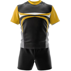 Camiseta de rugby ligera personalizada para hombres y mujeres, sublimación transpirable, logotipo personalizado, uniforme de rugby del Club Escolar, incluye Sudadera con capucha - Product Image 2