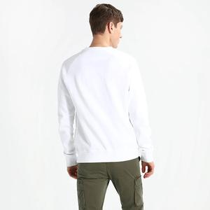 Venta al por mayor de los hombres de algodón súper suave de lana pesada de cuello redondo sudadera de los hombres personalizados hombro caída de gran tamaño personalizado impreso - Product Image 2