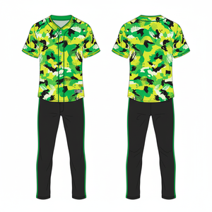 Uniforme de Béisbol Unisex para Adultos 2026, Hecho a Medida, Ligero, de Alta Calidad, Cuello en V, Malla de Poliéster, Secado Rápido, Sublimación, para Equipo - Product Image 6