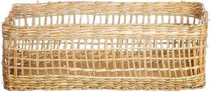 Panier en jonc de mer fait à la main Vietnam jouets stockage Bolga panier lavage stockage Boho panier organisateur de cuisine - Product Image 6