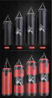 120*35cm Pu Oxford Tissu Suspendu Boxe Creux Sac De Sable Durable 3 couches Épaissie Vide Taekwondo Fitness Formation Sport Gear Sac