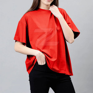 Camisetas Oversize Transpirables de Bajo Precio para Mujer, Camisetas de Manga Corta para Adultos, Disponibles en Stock - Product Image 5