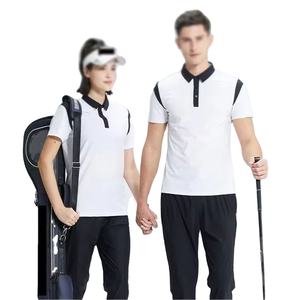 Vente en gros de polo de golf de haute qualité pour hommes, conçu sur mesure, respirant, tenue décontractée, revers sportif, manches courtes imprimées - Product Image 1