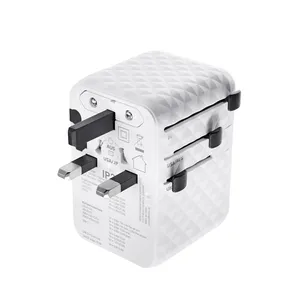Adaptateur de voyage USB promotionnel pour une utilisation mondiale - Product Image 2