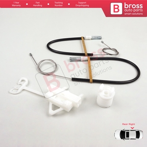 ชุดซ่อมมอเตอร์กระจกหน้าต่างด้านหลังขวา รุ่น BWR5182 สำหรับรถยนต์ Punto Grande Evo MK3 199 ปี 2005-2024 รหัสอะไหล่ 51723323 - Product Image 6