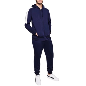 ชุดวอร์มผู้ชายแบบมีซิป น้ำหนักเบา สวมใส่สบาย ดีไซน์ใหม่ ผ้าฝ้ายฟลีซ 100% สำหรับฤดูหนาว - Product Image 1