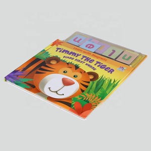Impresión de Libros Infantiles Personalizados de Alta Calidad <span class=keywords><strong>con</strong></span> Pegatinas de Letras en Tapa Dura - Product Image 3