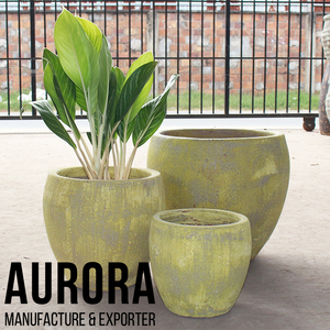 Direct From Factory Handicraft Glazed <b>Ceramic</b> Planter <b>Pots</b> From Vietnam Customizable Logo Flower <b>Pots</b> & Planters - Product Image 2