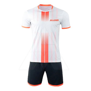 Uniforme de fútbol transpirable de color sólido de último estilo, ropa juvenil para entusiastas del fútbol - Product Image 1